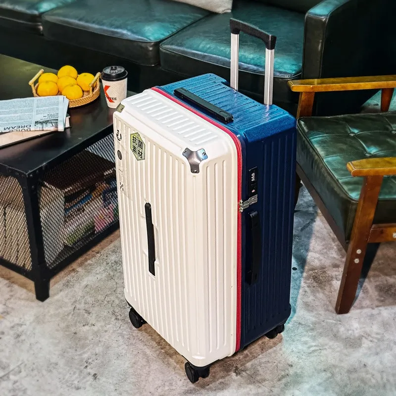 28in TSA Lock Student Luggage with 5 Wheels, Waterproof, Lightweight, Shockproof, Anti-theft and Anti-pressure Features