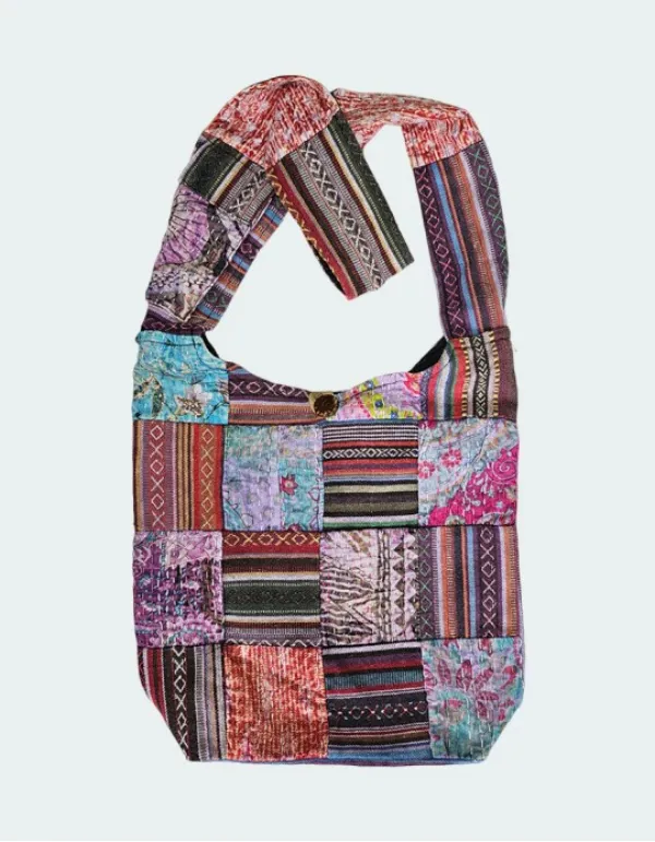 Bag - Cotton Quilted Patch Work