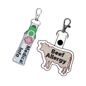 Beef Allergy & Medical USB Holder Bundle