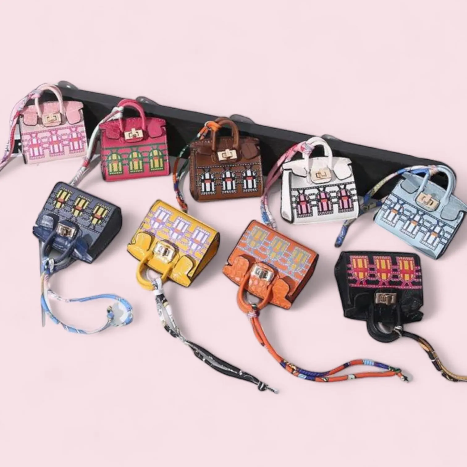 BOLSO Functional Mini Classic Bag Keychain Bag Accessories
