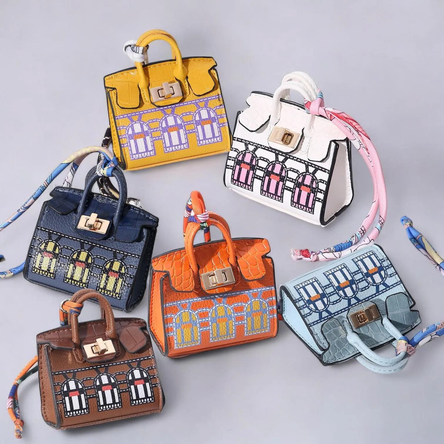 BOLSO Functional Mini Classic Bag Keychain Bag Accessories