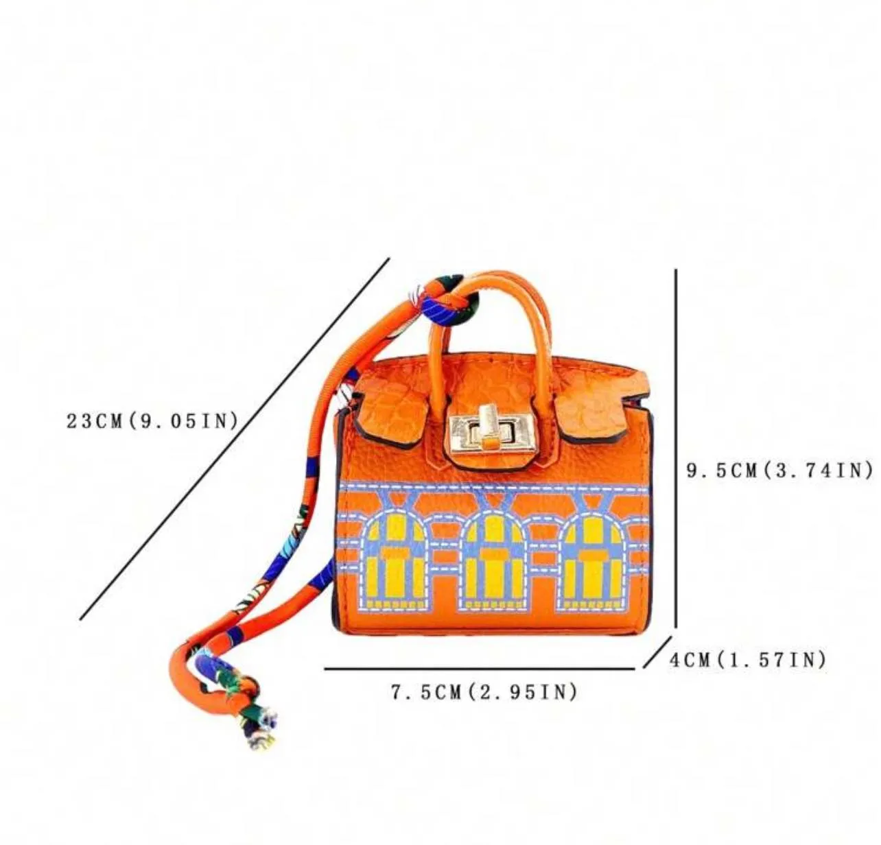BOLSO Functional Mini Classic Bag Keychain Bag Accessories