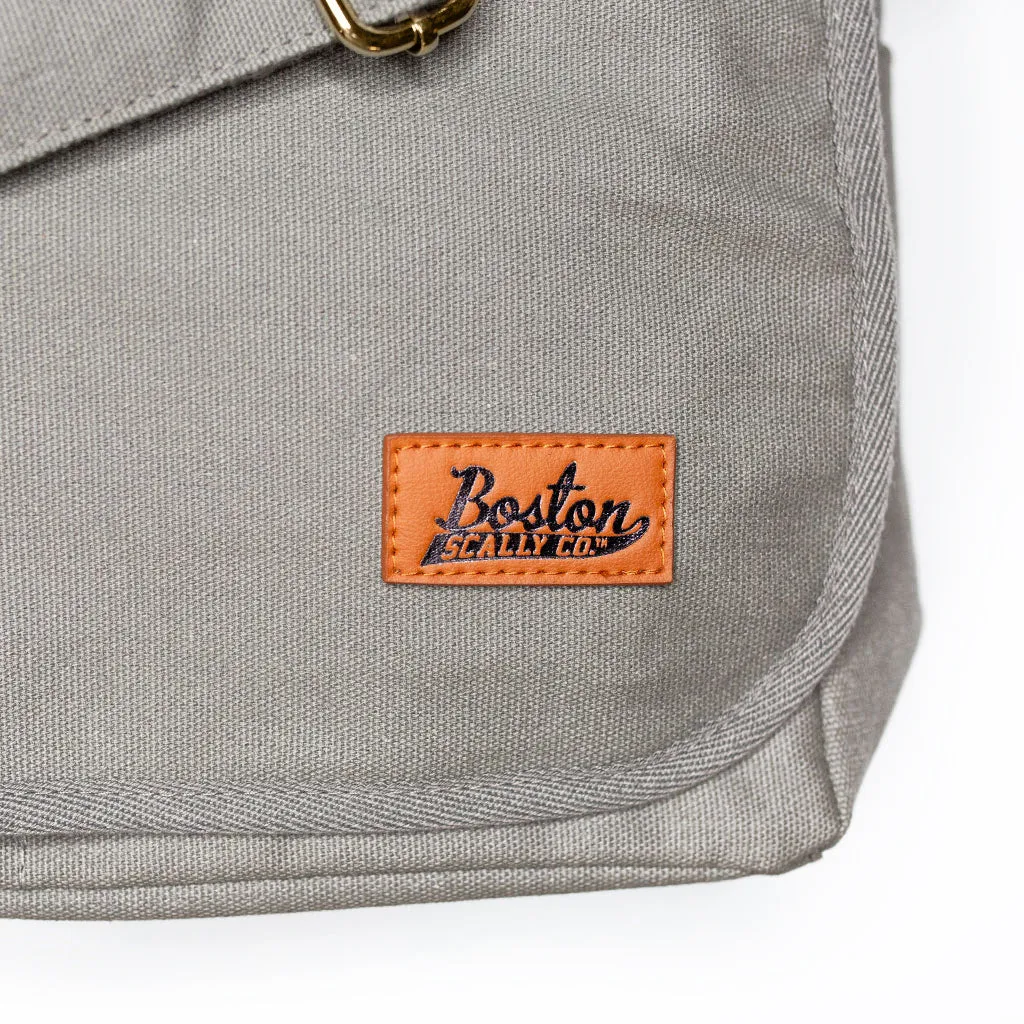 Boston Scally The Messenger Bag - Light Grey