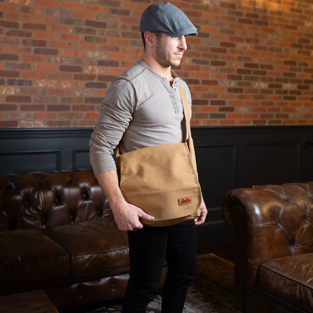 Boston Scally The Messenger Bag - Light Grey
