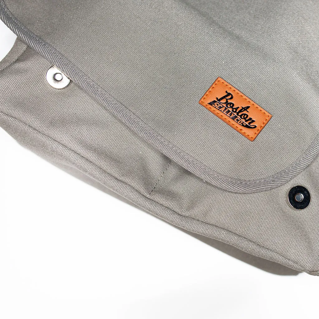 Boston Scally The Messenger Bag - Light Grey