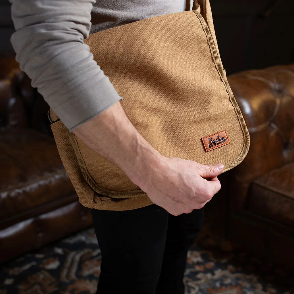 Boston Scally The Messenger Bag - Light Grey