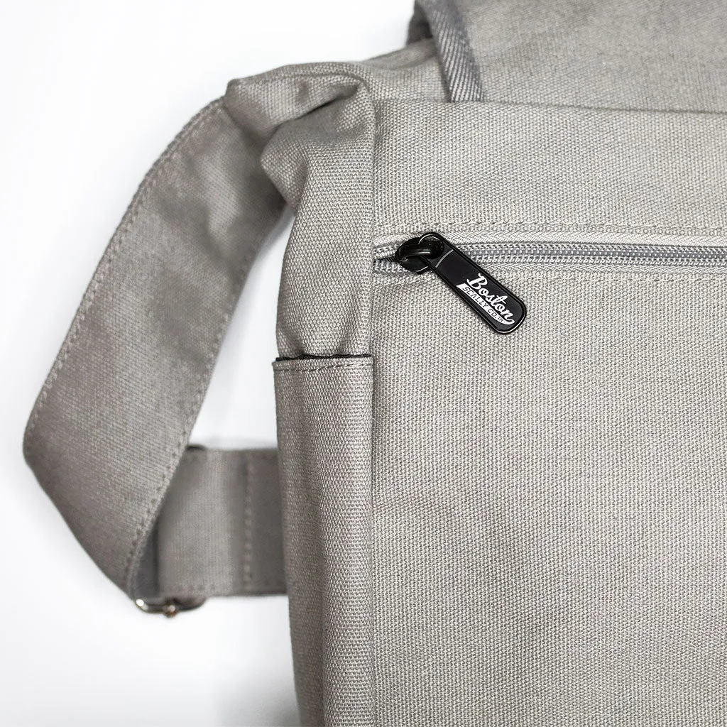 Boston Scally The Messenger Bag - Light Grey