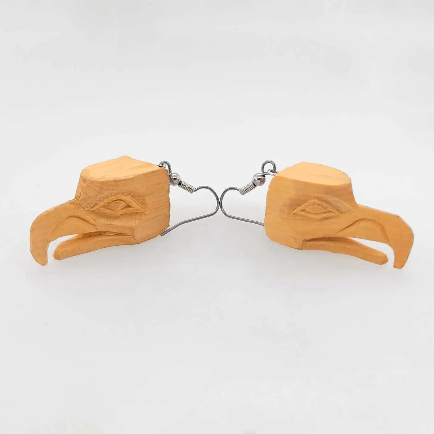 Cedar Eagle Earrings