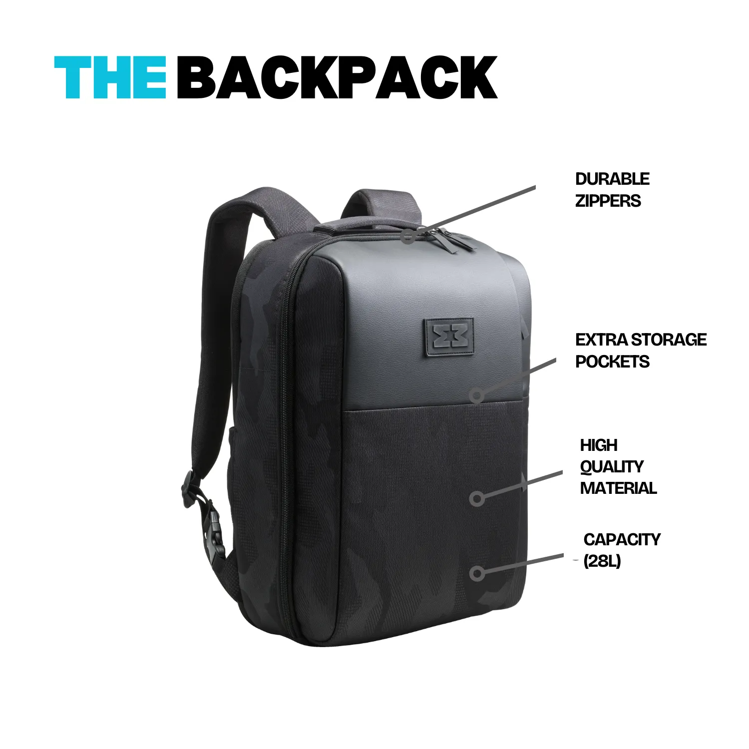 G5 Multipurpose Travel Backpack Black