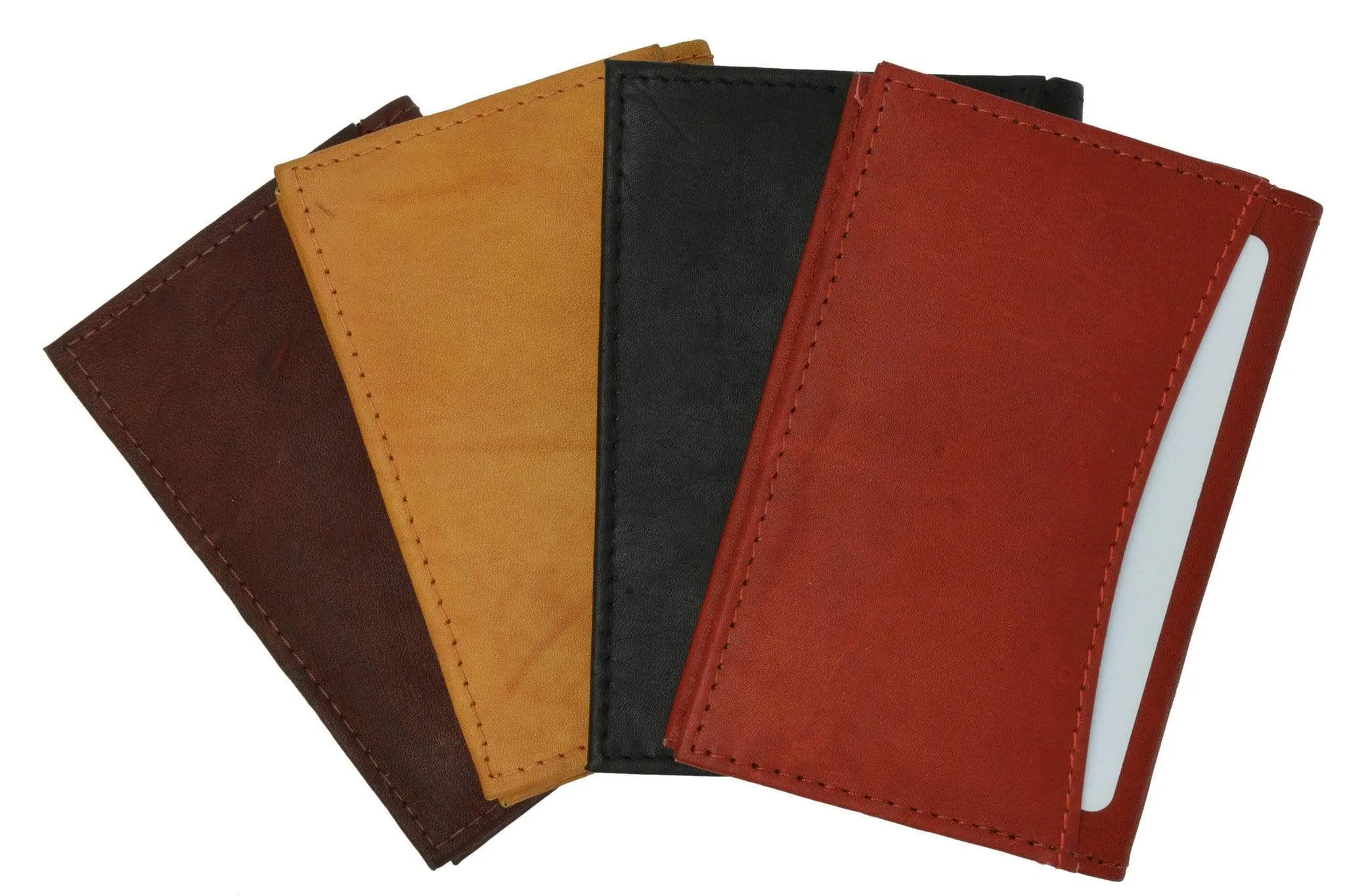 Genuine Cow Leather Business Card Holder