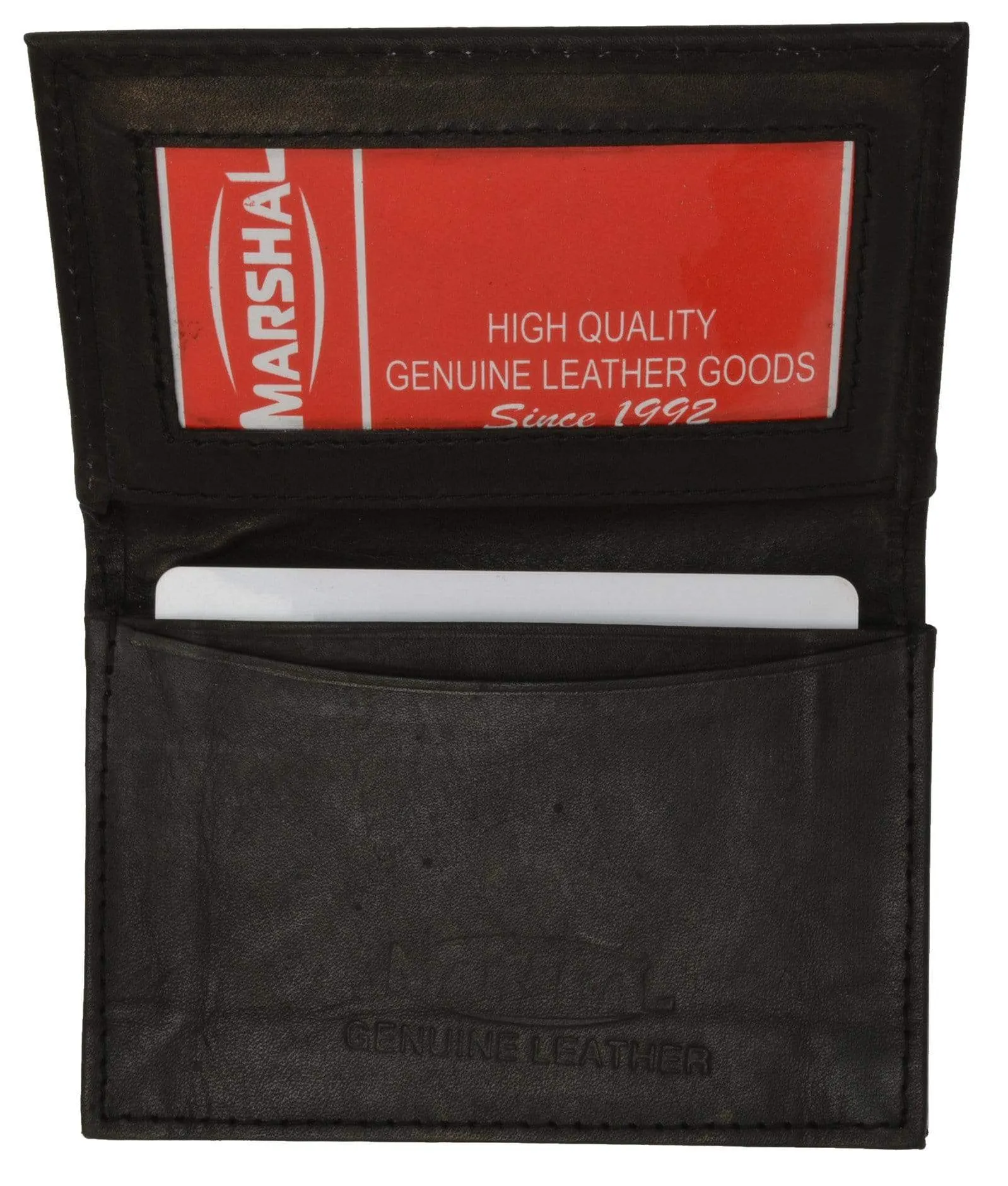 Genuine Cow Leather Business Card Holder