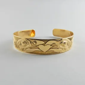 Gold Love Bird Bracelet