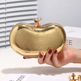 Golden Faux Clutch