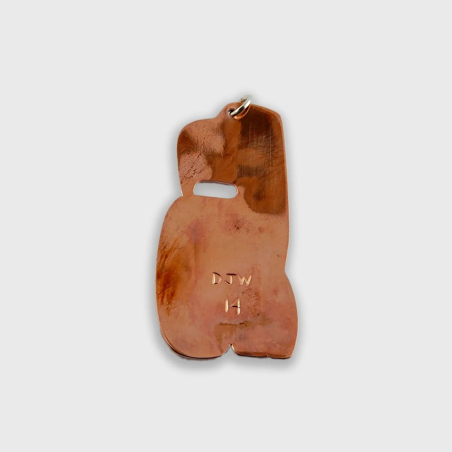 Haida Copper Eagle Pendant