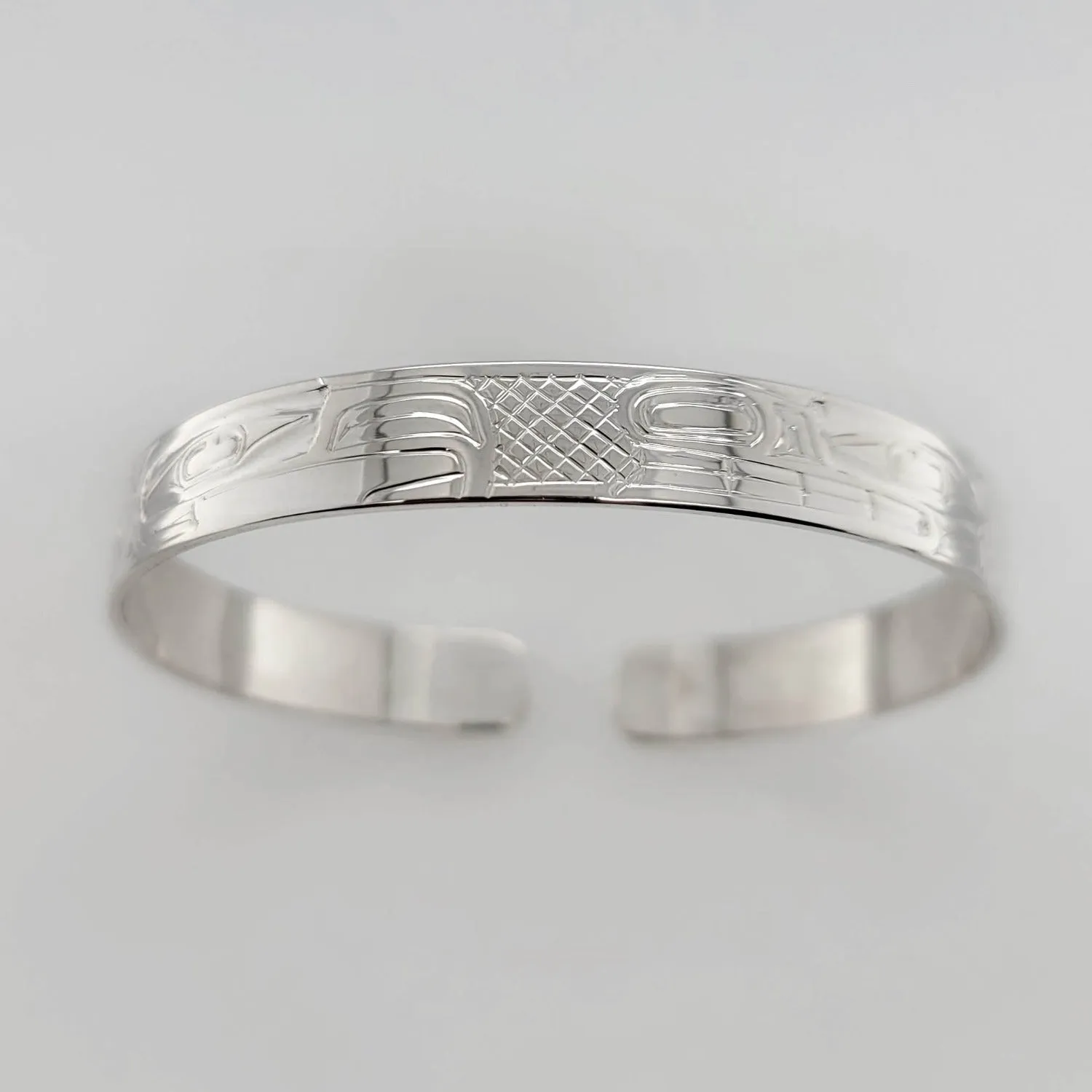 Haida Eagle & Bear 5/16" Spirit Bracelet