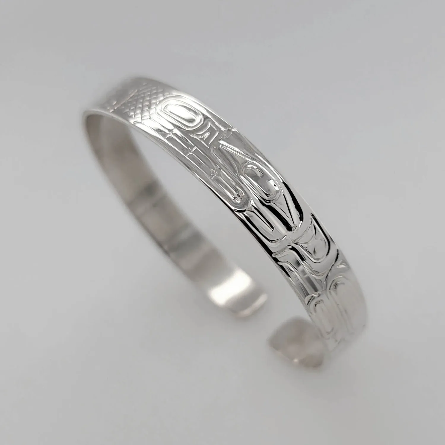 Haida Eagle & Bear 5/16" Spirit Bracelet