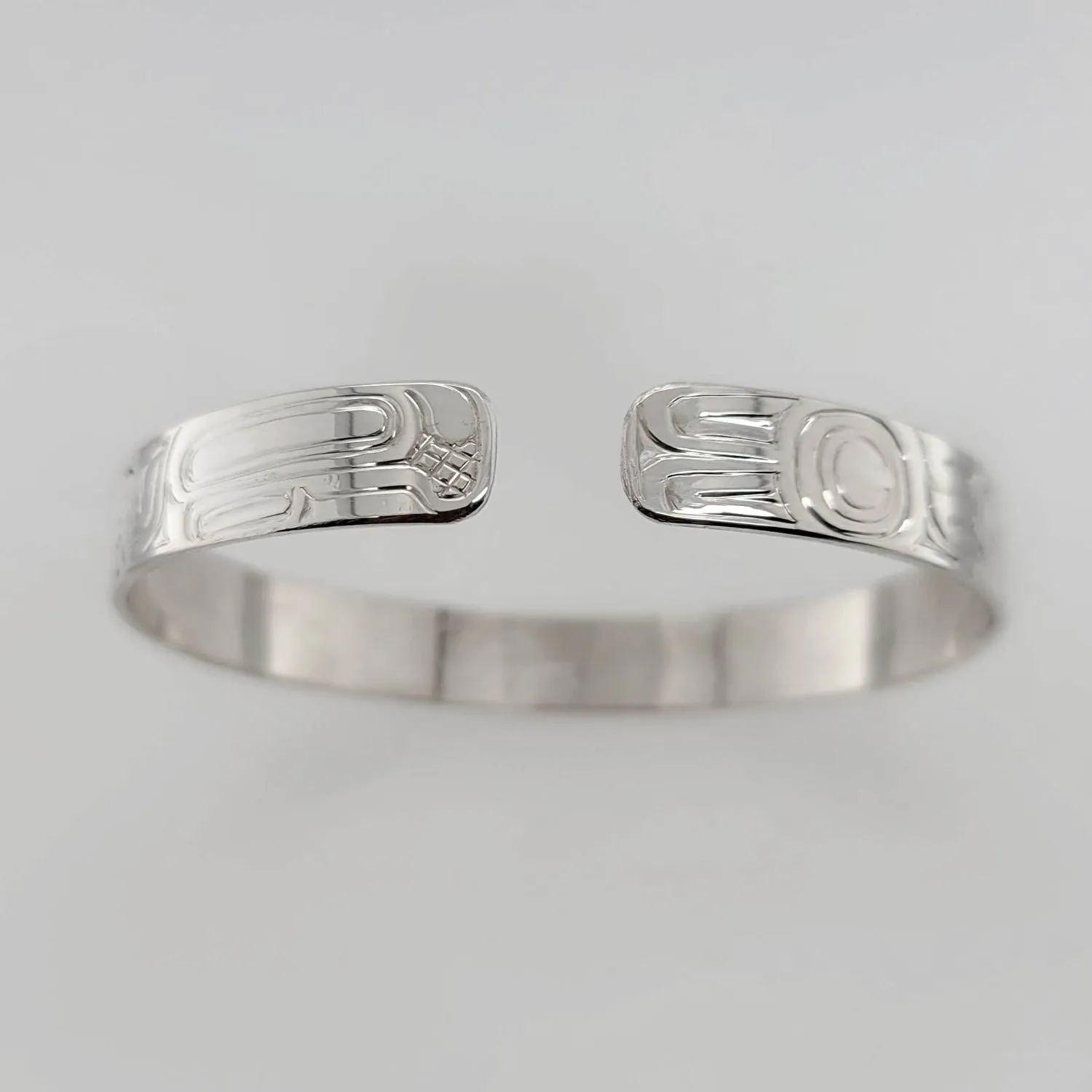 Haida Eagle & Bear 5/16" Spirit Bracelet