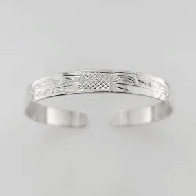 Haida Eagle & Orca 5/16" Spirit Bracelet