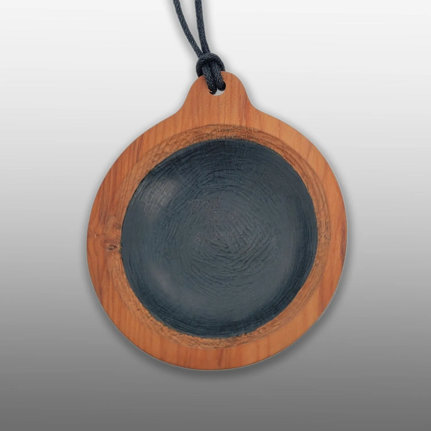 Haida Eagle Noblewoman Argillite Pendant