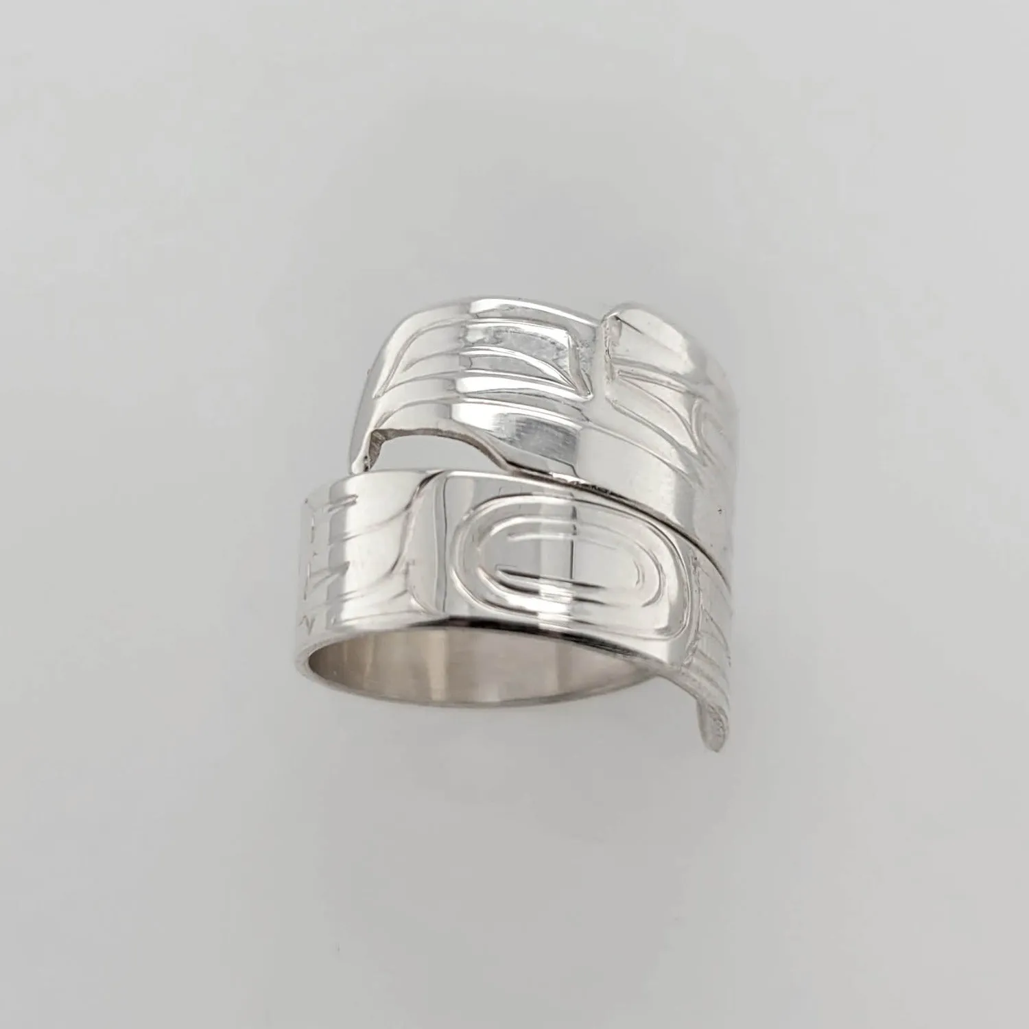 Haida Eagle Spirit Wrap Ring