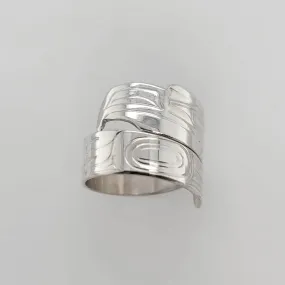 Haida Eagle Spirit Wrap Ring