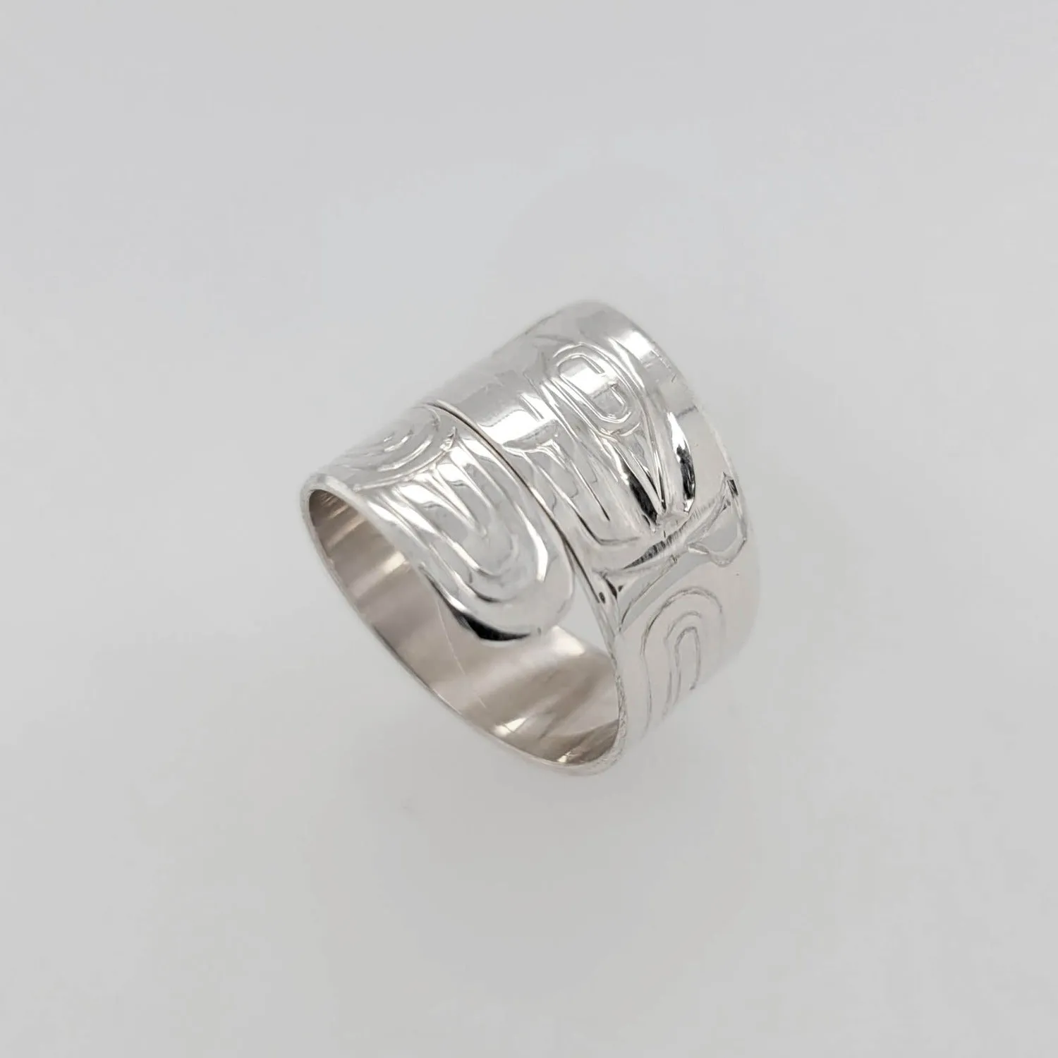 Haida Eagle Spirit Wrap Ring