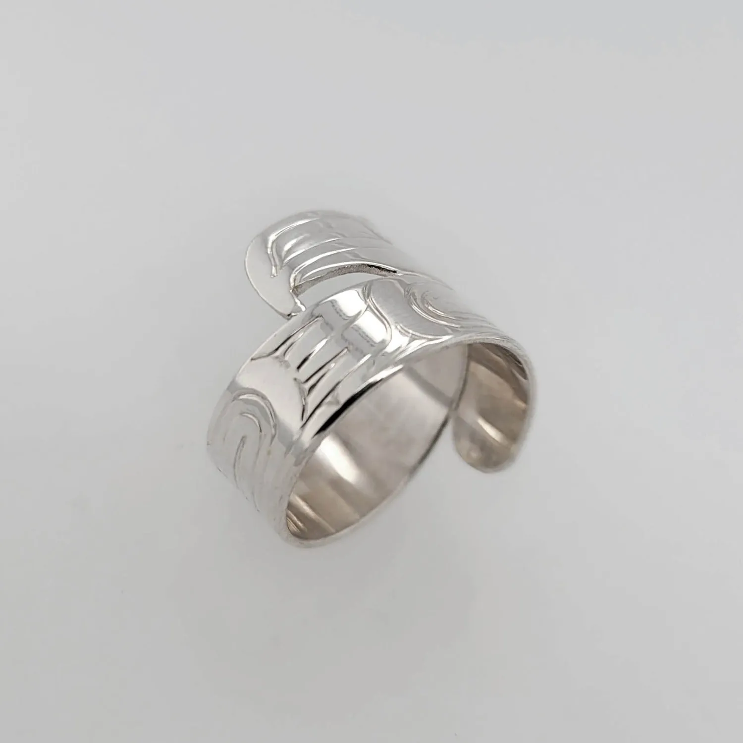 Haida Eagle Spirit Wrap Ring
