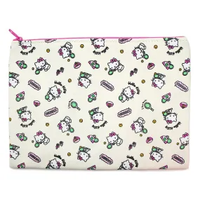 Hello Kitty Multi Purpose Pouch Bag : Light Cream
