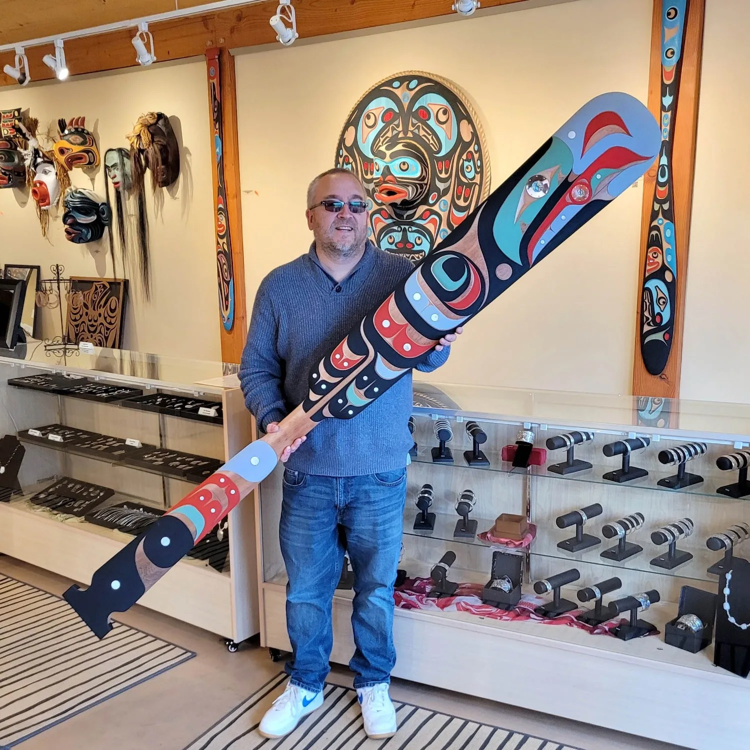 Large Eagle Steering Paddle