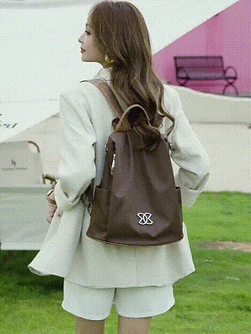 Lightweight Oxford Cloth Multifunctional Anti-theft Shoulder Bag, High Capacity.