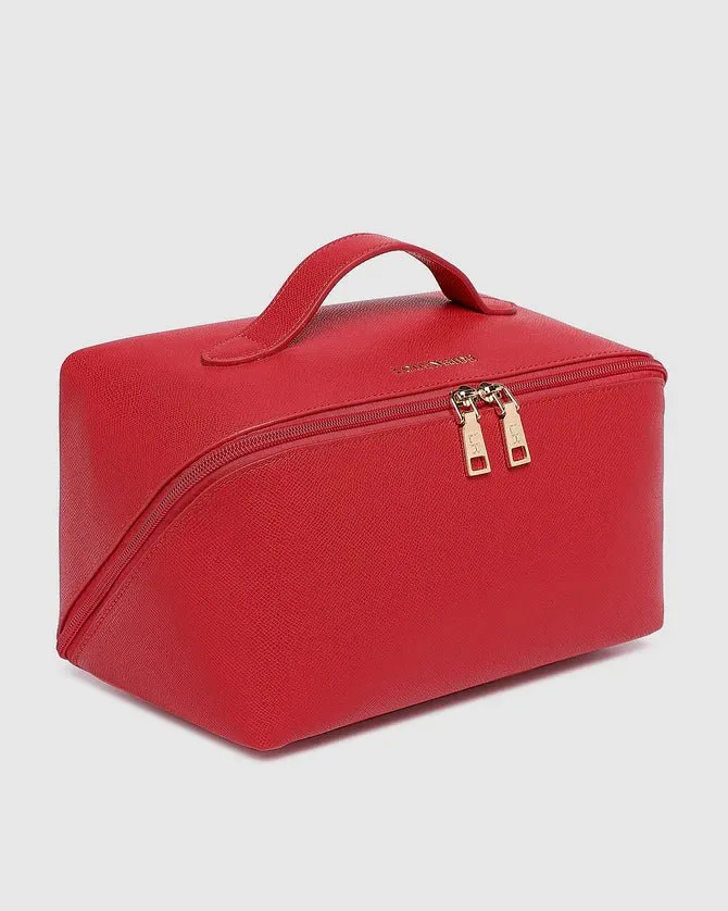 LOUENHIDE ORION COSMETIC CASE RED LOU2740RED