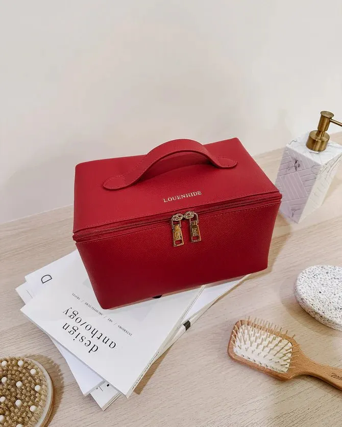 LOUENHIDE ORION COSMETIC CASE RED LOU2740RED