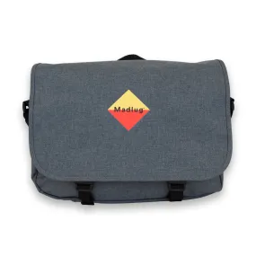 Marble Grey Messenger Bag