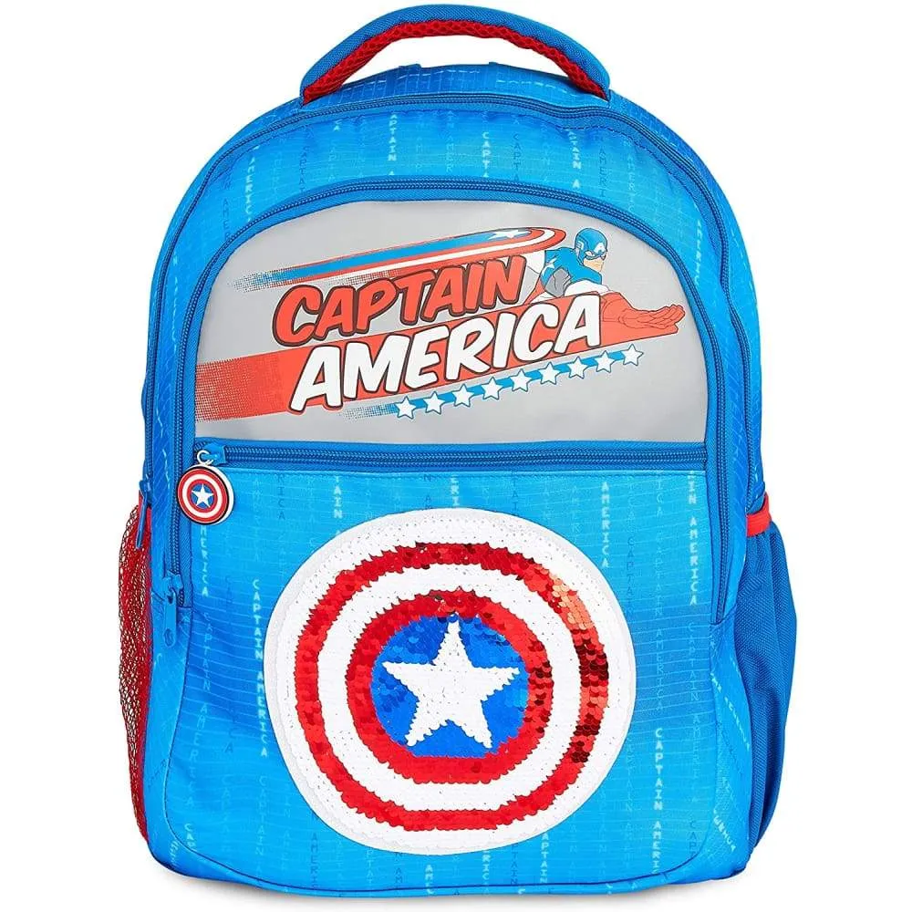 Marvel Backpack - Kids Backpack with Captain America