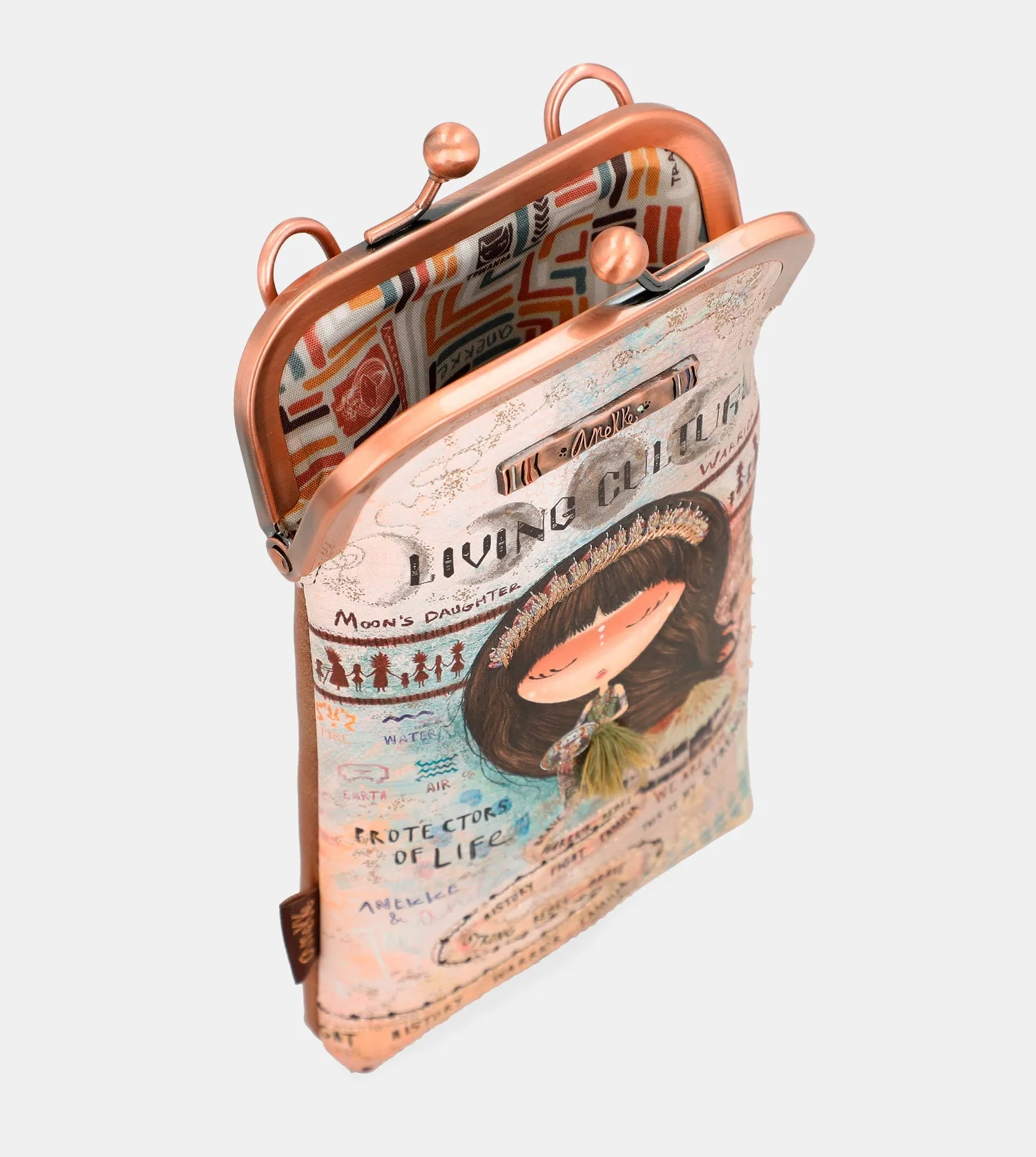 Menire 2 in 1 messenger and wallet bag