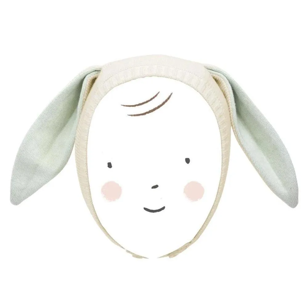 Meri Meri Mint Bunny Baby Bonnet
