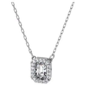 Millenia Square Cut Swarovski Zirconia White Necklace 5599177