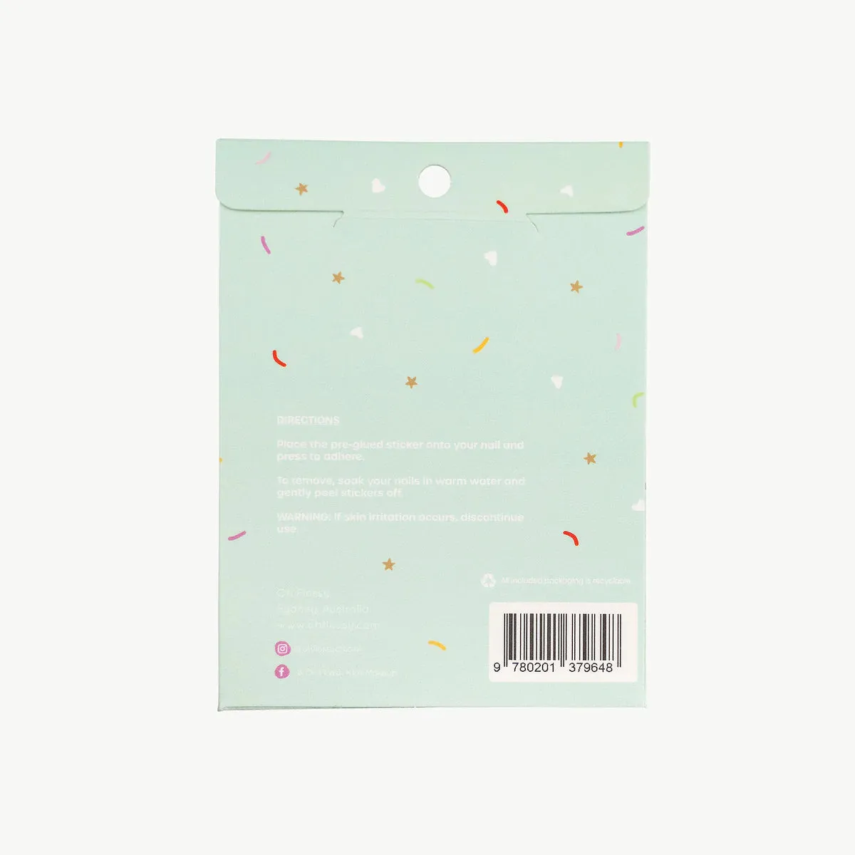oh flossy nail stickers - superhero
