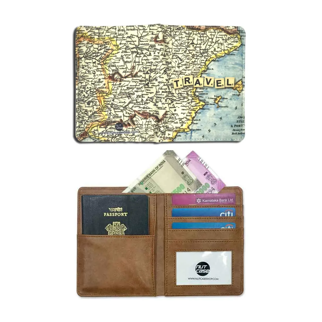 Passport CoverWallet Travel Document Organizer  - Travel