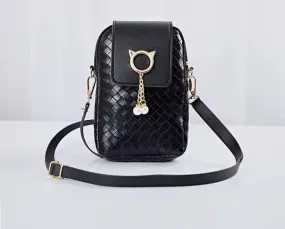 Pearl Tassel Mobile Phone Shoulder Bag - Fashionable Women's Messenger Bag S2599229