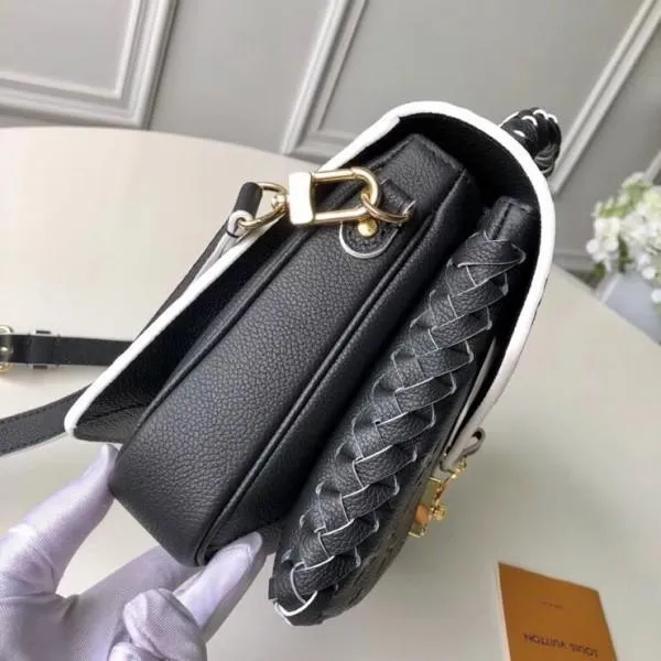 Pochette Metis Messenger Top Handle Bag M43942 Black Monogram Empreinte Leather 2018