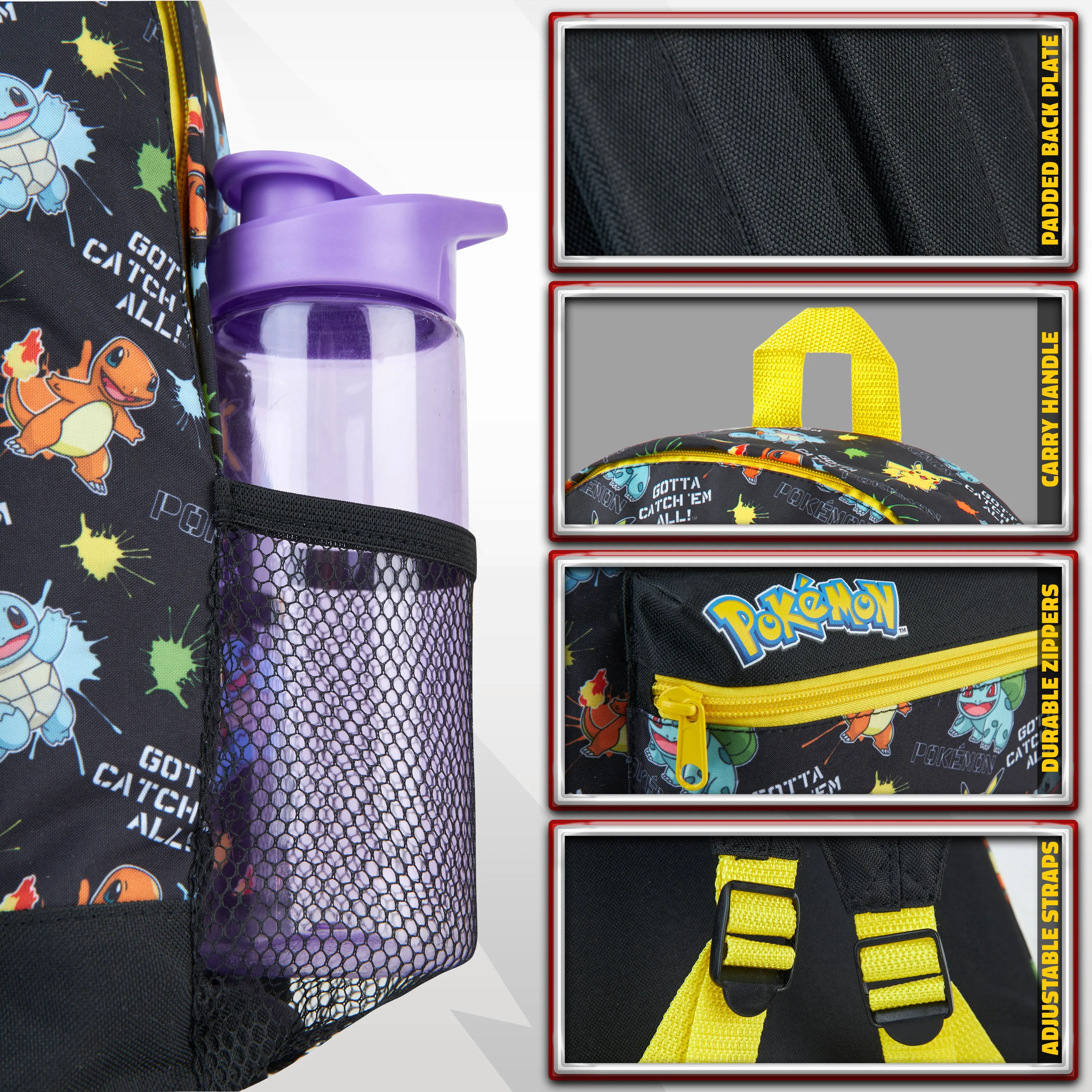 Pokemon Backpack -  Kids School Backpack