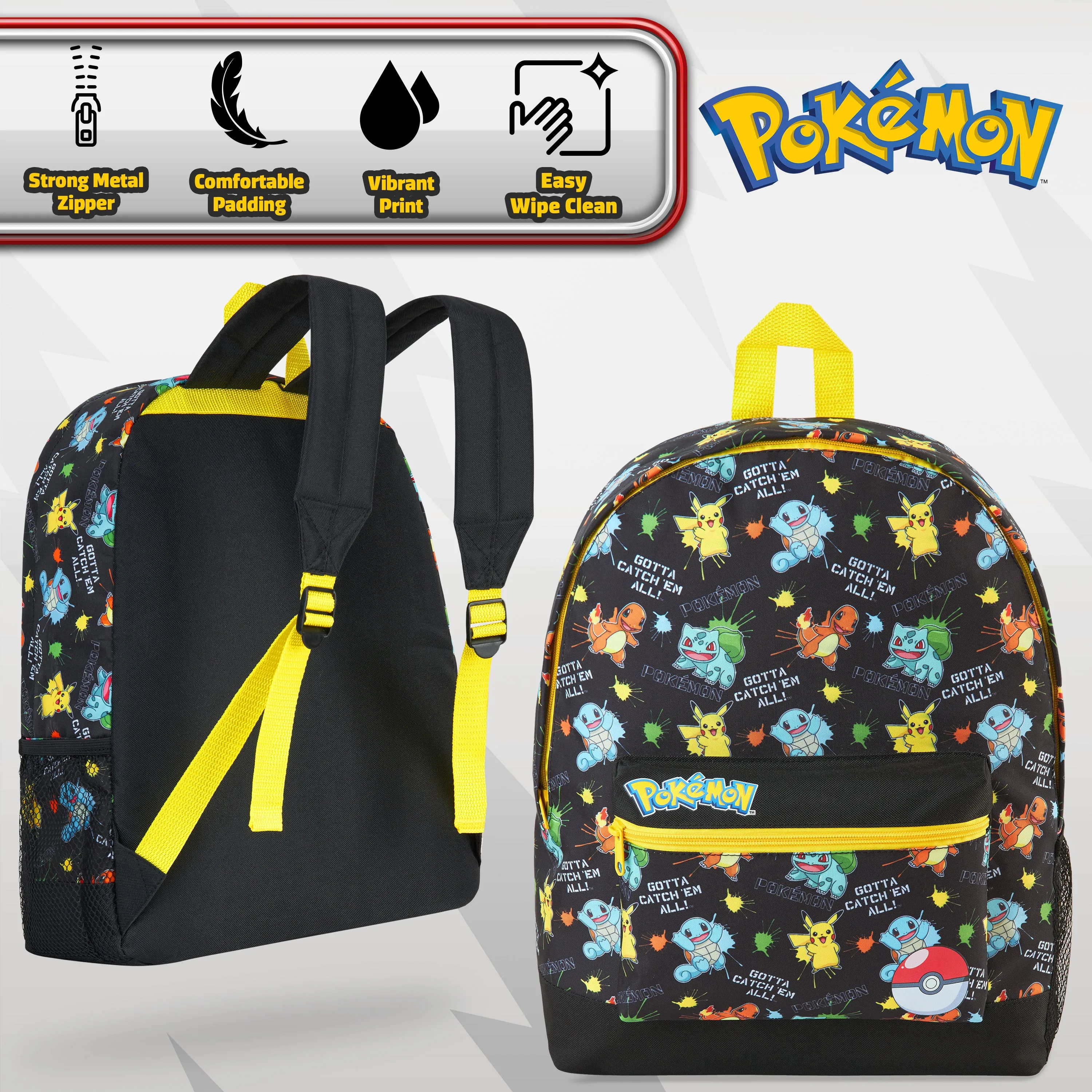 Pokemon Backpack -  Kids School Backpack