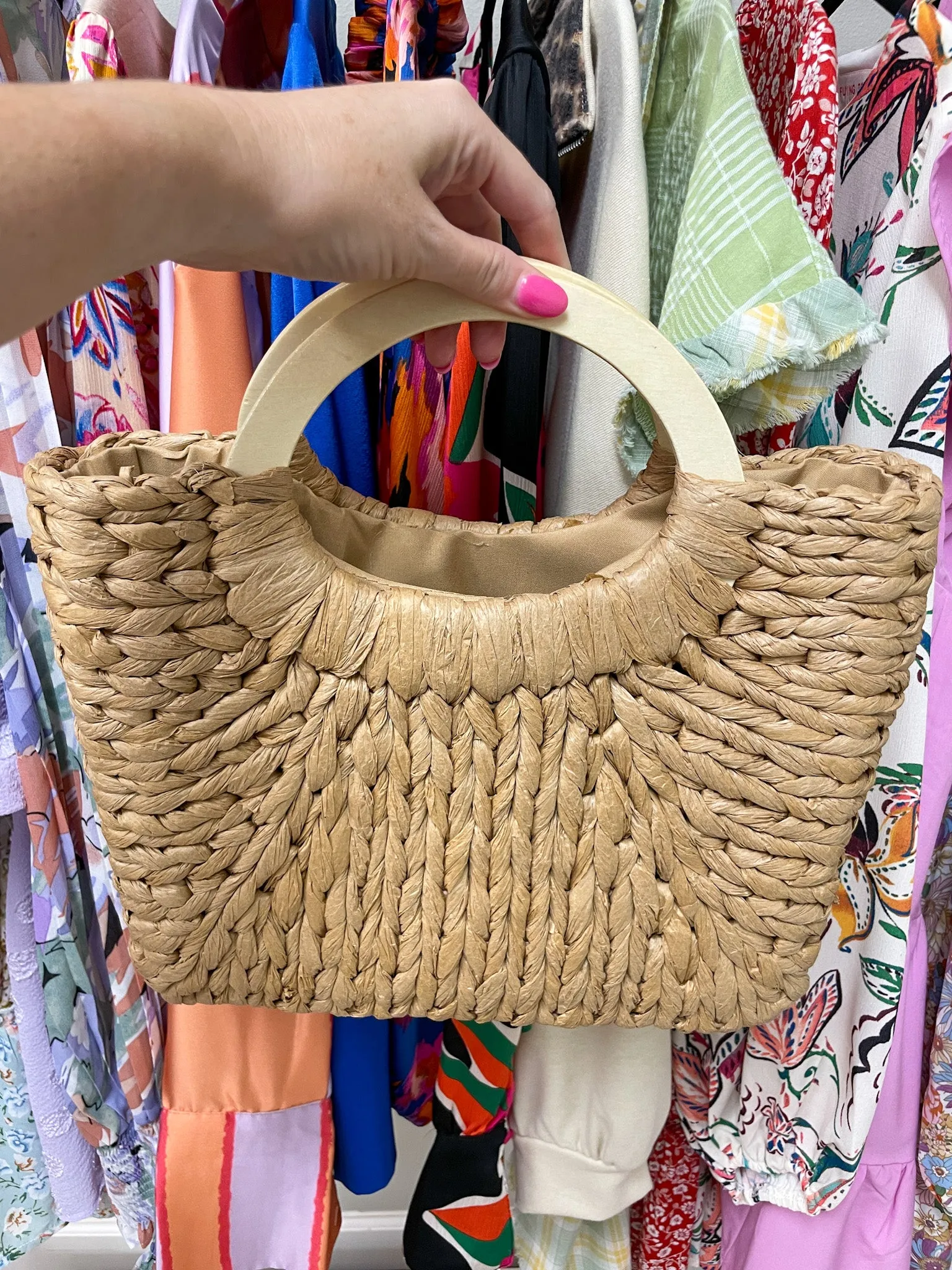 Shore Thing Straw Bag