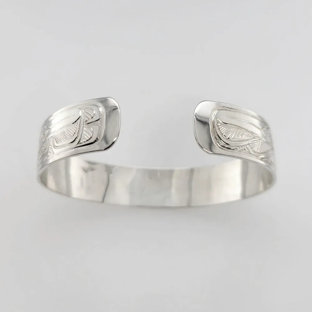 Silver 1/2" Eagle Bracelet