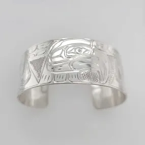 Silver 1" Eagle Bracelet