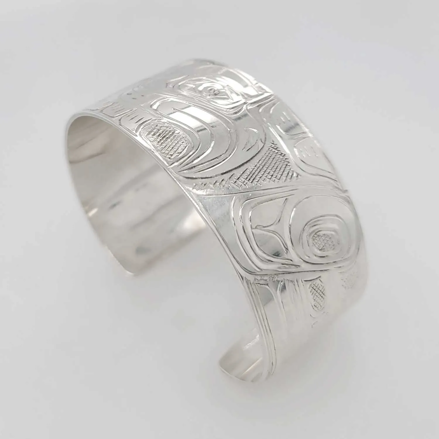 Silver 1" Eagle Bracelet