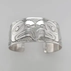 Silver 1" Eagles Bracelet