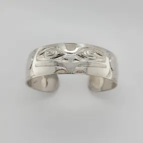 Silver 3/4 inch Eagle Bracelet