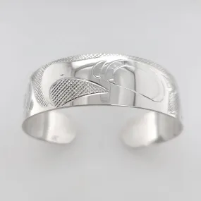 Silver 3/4" Eagle Bracelet